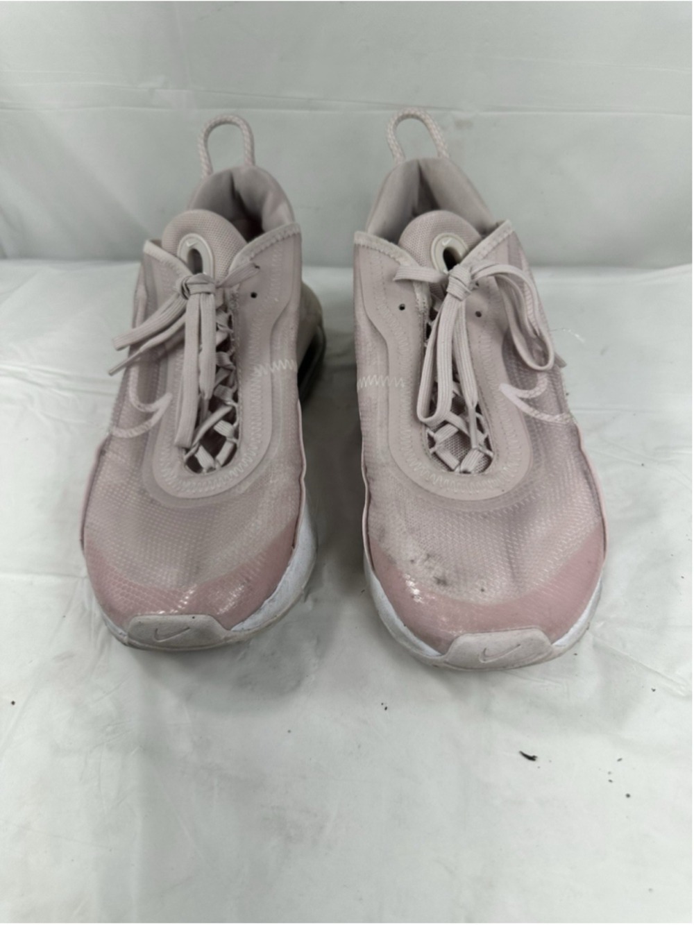Nike Womens Nike Air Max 2090 Shoe Rose Metallic Silver White Sz 9.5 #CT1290-600
